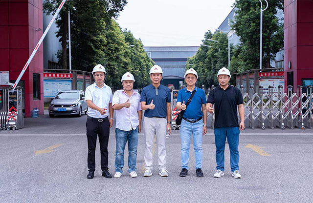 国际交流与合作｜泰国客户莅临联盟彩票123闪电官方网入口参观考察